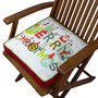 Aberto Design YM1411 Cojín 42x42 cm de Algodón y Poliéster con Relleno de Silicona para Máximo Confort